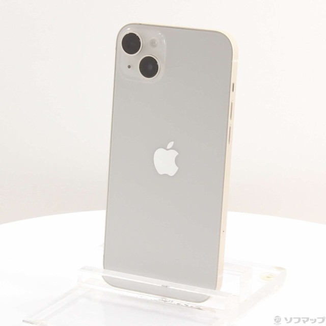 (中古)Apple iPhone14 Plus 256GB スターライト MQ4L3J/A SIMフリー(377-ud)の通販は