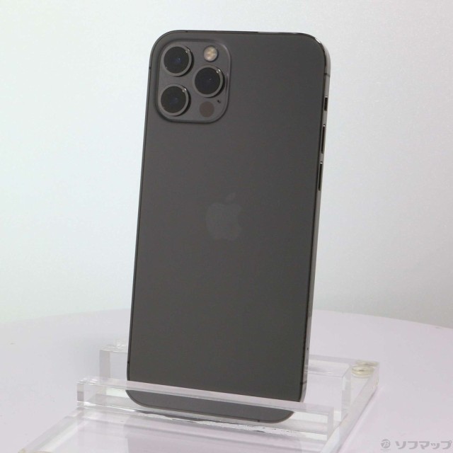 (中古)Apple iPhone12 Pro 256GB グラファイト MGM93J/A SoftBank(258-ud)の通販は