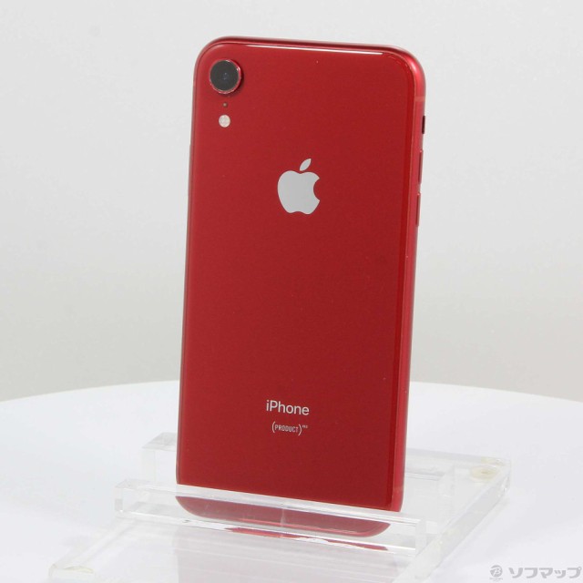 中古)Apple iPhoneXR 128GB プロダクトレッド MT0N2J/A SIMフリー(269-ud)の通販は - 携帯電話本体