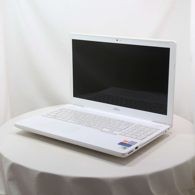 (中古)FUJITSU 格安安心パソコン LIFEBOOK AH50/A3 FMVA50A3WP プレミアムホワイト (Windows 10)(276-ud)