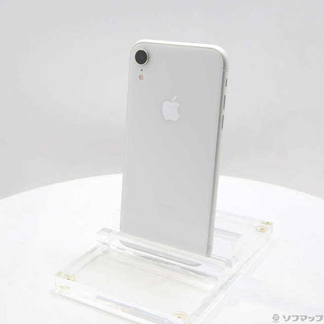 (中古)Apple iPhoneXR 64GB ホワイト MT032J/A SIMフリー(349-ud)の通販は