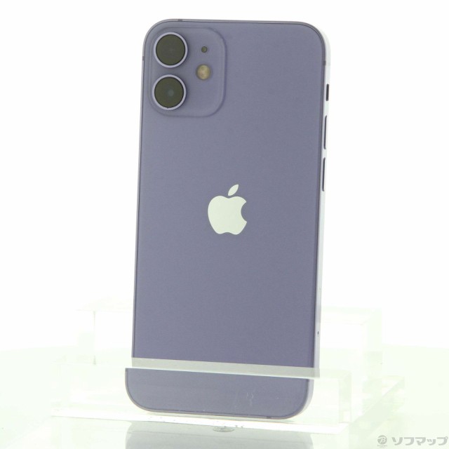 中古)Apple iPhone12 mini 64GB パープル MJQC3J/A SIMフリー(349-ud ...