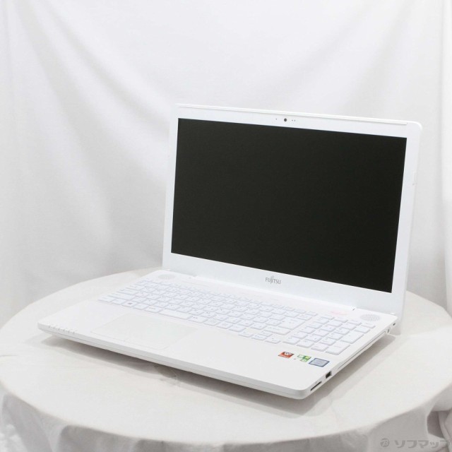 (中古)FUJITSU 格安安心パソコン LIFEBOOK AH50/C3 FMVA50C3WP プレミアムホワイト (Windows 10)(349-ud)