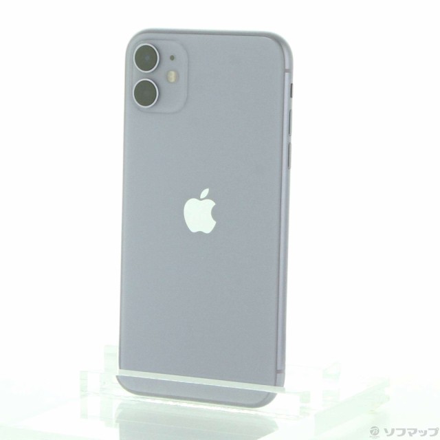 Apple iPhone11 64GB パープル MHDF3J/A SIMフリー(196-ud)-アウトレットストアは