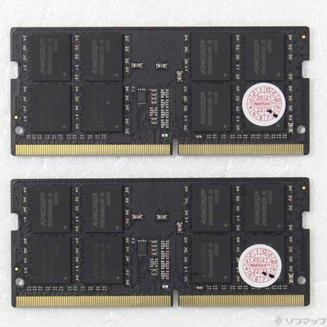 (中古)260Pin DDR4-2666 PC4-21300 64GB 32GB×2枚組(344-ud)