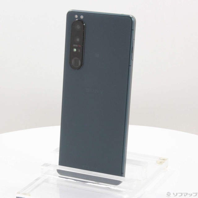 (中古)SONY Xperia 1 III 512GB フロストグリーン XQ-BC42 SIMフリー(377-ud)