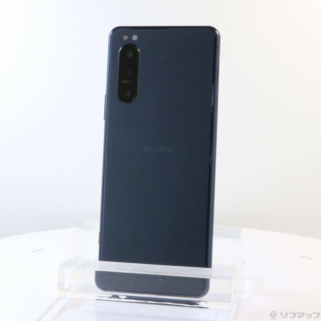 中古)SONY Xperia 5 II 256GB ブルー XQ-AS42 SIMフリー(196-ud)の通販は - 携帯電話本体