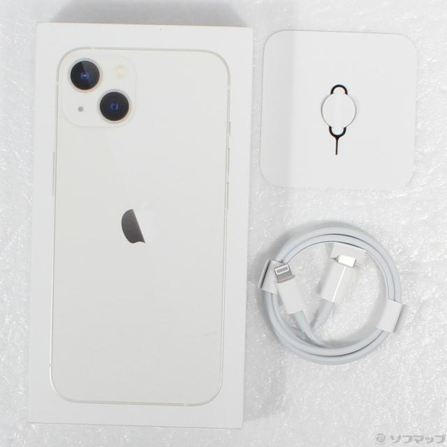 美品】iPhone13 256GB SIMフリー スターライト 【公式通販】