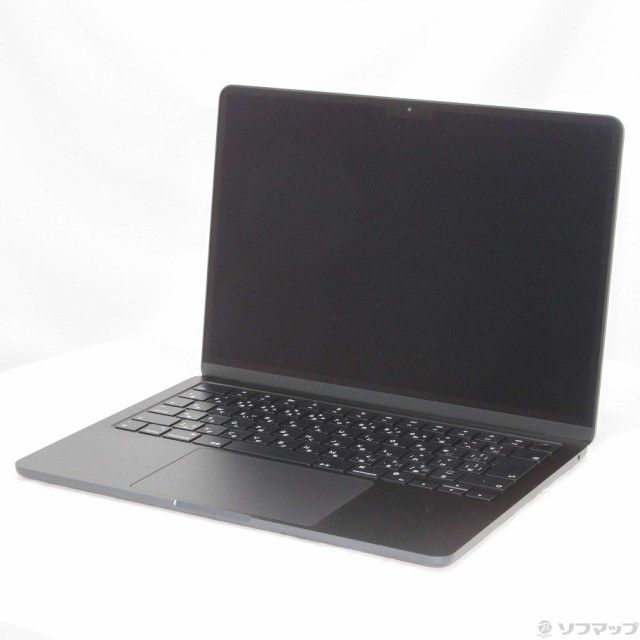 (中古)Apple MacBook Air 13.6-inch Mid 2022 MLY33J/A Apple M2 8コアCPU_8コアGPU 8GB SSD256GB ミッドナイト (12.6 Monterey)(258-ud)