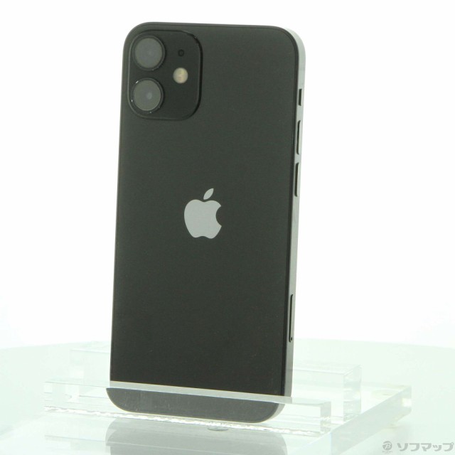 (中古)Apple iPhone12 mini 256GB ブラック MGDR3J/A SIMフリー(305-ud)