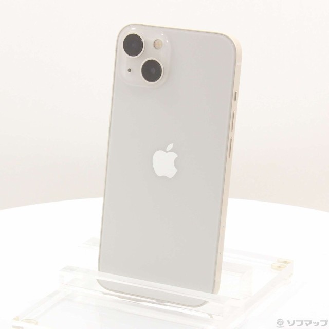 (中古)Apple iPhone13 128GB スターライト MLND3J/A SIMフリー(368-ud)