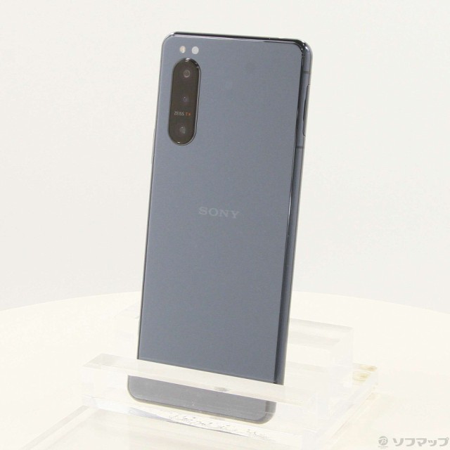 中古)SONY Xperia 5 II 256GB ブルー XQ-AS42 SIMフリー(348-ud)の通販 ...