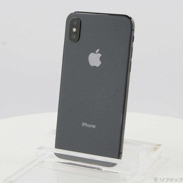 中古)Apple iPhoneX 256GB スペースグレイ MQC12J/A SIMフリー(384-ud ...