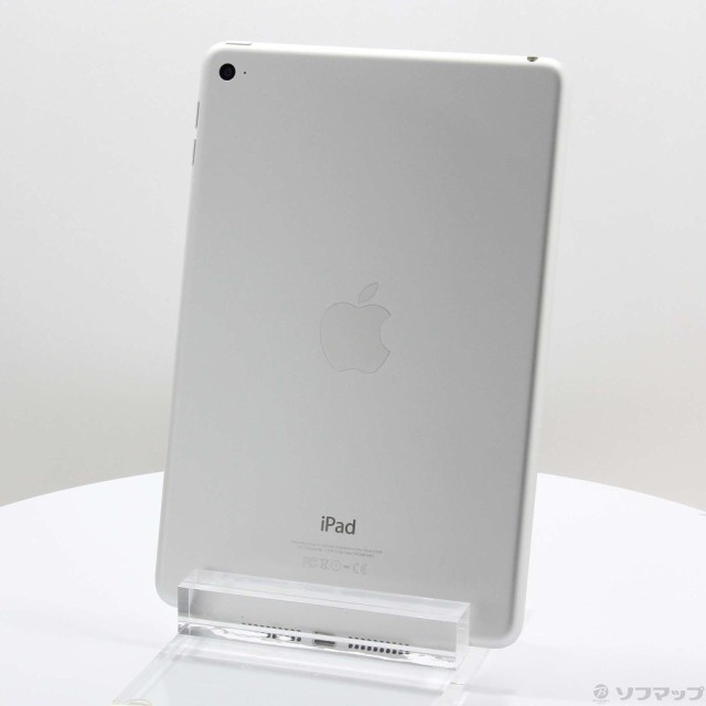 (中古)Apple iPad mini 4 64GB シルバー MK9H2J/A Wi-Fi(196-ud)