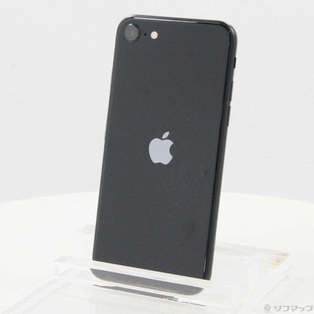 (中古)Apple iPhone SE 第3世代 128GB ミッドナイト MMYF3J/A SIMフリー(384-ud)