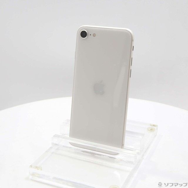 (中古)Apple iPhone SE 第3世代 128GB スターライト MMYG3J/A SIMフリー(262-ud)