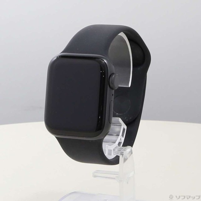 (中古)Apple Apple Watch Series 5 GPS 40mm スペースグレイアルミニウムケース ブラックスポーツバンド(262-ud)の通販は