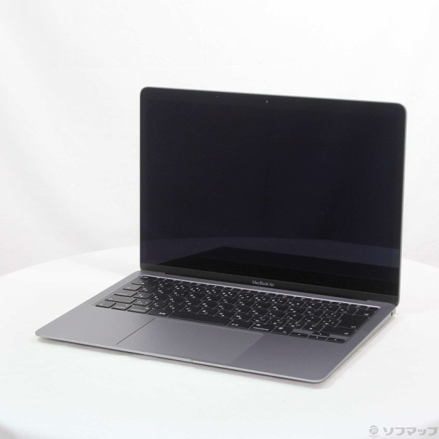 (中古)MacBook Air 13.3-inch Late 2020 MGN63J/A M1 8コアCPU_7コアGPU 8GB SSD256GB スペースグレイ (12.6 Monterey)(344-ud)の通販は 59,088円