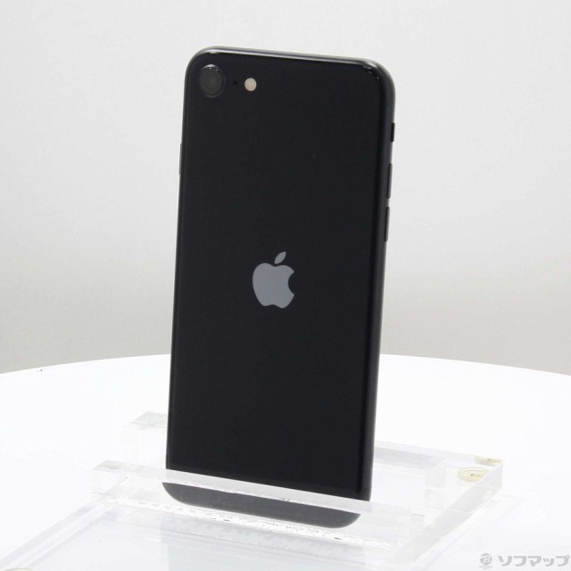 (中古)Apple iPhone SE 第3世代 128GB ミッドナイト MMYF3J/A SIMフリー(368-ud)