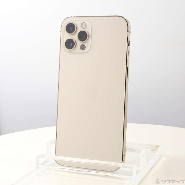 (中古)Apple iPhone12 Pro 512GB ゴールド MGMH3J/A SIMフリー(368-ud)の通販は