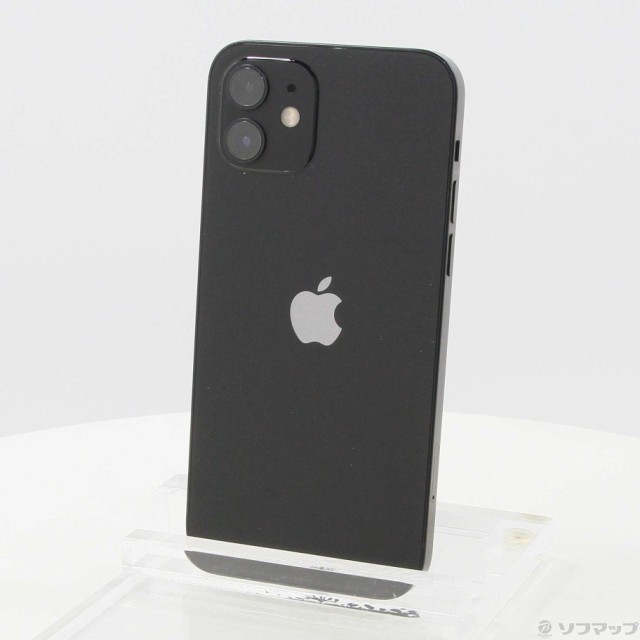 中古)Apple iPhone12 64GB ブラック MGHN3J/A SIMフリー(276-ud)の通販は