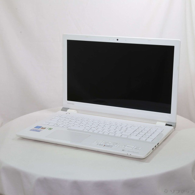 (中古)TOSHIBA 格安安心パソコン dynabook T45/DW PT45DWP-SJA リュクスホワイト (Windows 10)(297-ud)