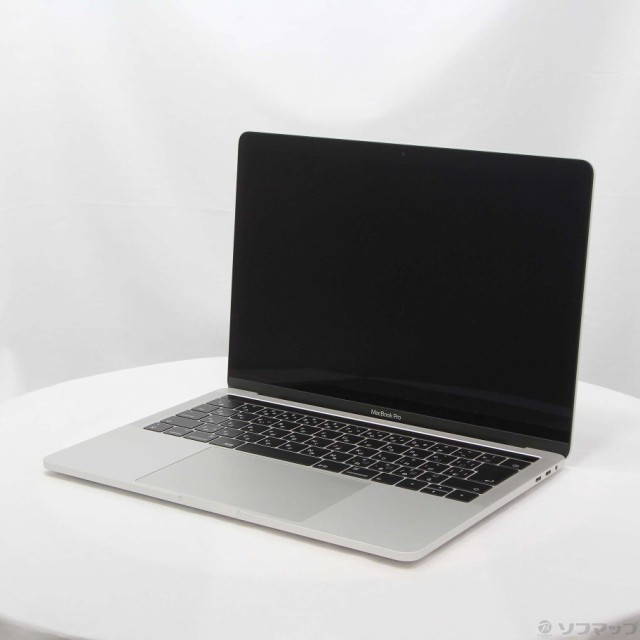 (中古)Apple MacBook Pro 13.3-inch Mid 2017 MPXY2J/A Core_i7 3.5GHz 16GB SSD512GB シルバー (10.15 Catalina)(377-ud)