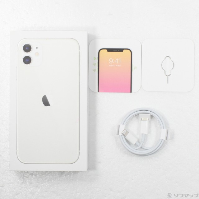 中古】Apple(アップル) iPhone12 64GB ホワイト MGHP3J／A 有り難かっ SIMフリー 【344-ud】