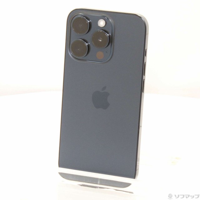 (中古)Apple iPhone15 Pro 128GB ブルーチタニウム MTUA3J/A SIMフリー(269-ud)の通販は