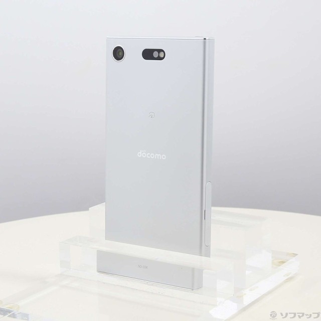 中古)SONY Xperia XZ1 Compact 32GB ホワイトシルバー SO-02K docomo ...