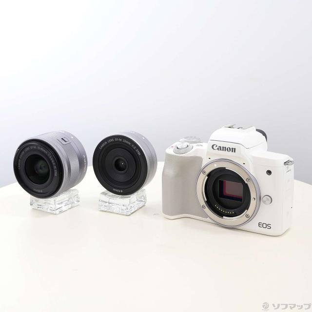Canon EOS Kiss M ダブルレンズキット【展示品】 【公式通販】