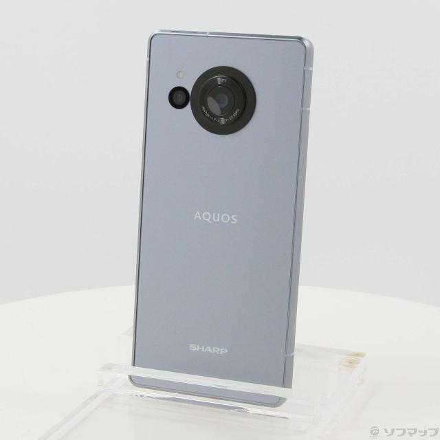 正規品，本物保証】 (中古)SHARP AQUOS R8 256GB ブルー SH-R80 SIM