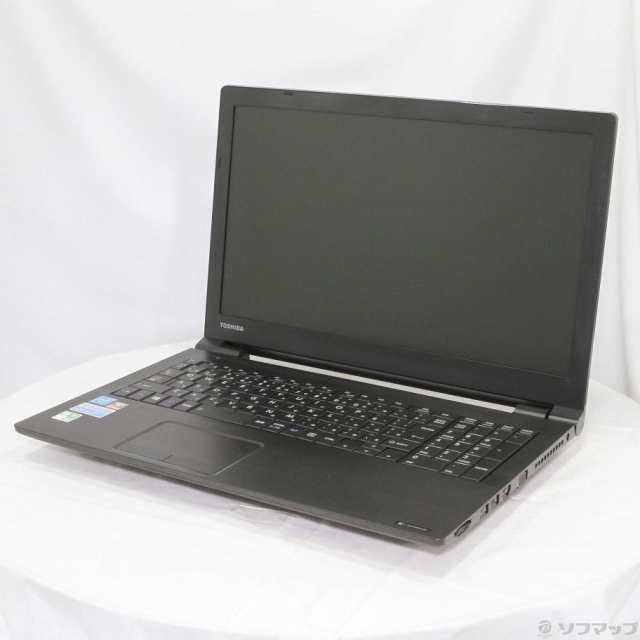 (中古)TOSHIBA 格安安心パソコン dynabook B25/31BB PB25-31BSKB ブラック (Windows 10)(344-ud)