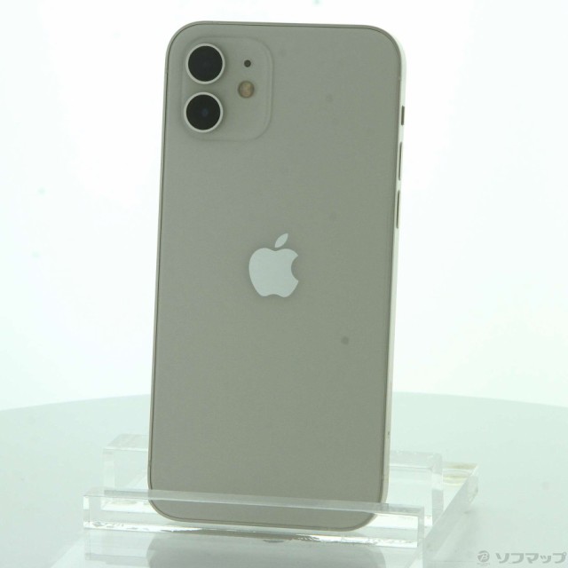 中古)Apple iPhone12 64GB ホワイト MGHP3J/A SIMフリー(269-ud) 携帯電話本体