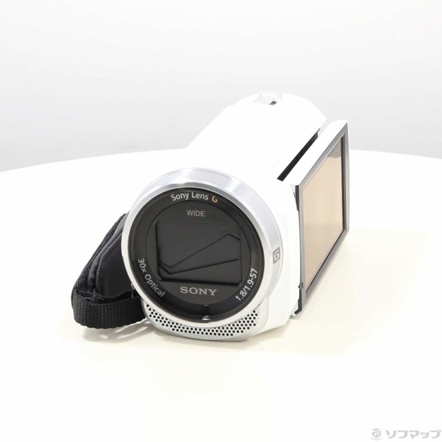 (中古)SONY HDR-CX680 W ホワイト(348-ud)の通販は