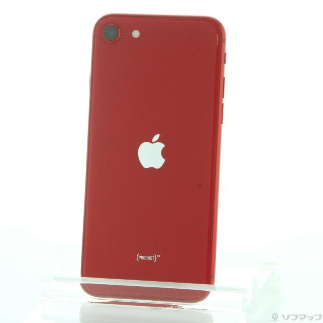 中古)Apple iPhone SE 第2世代 64GB プロダクトレッド MX9U2J/A