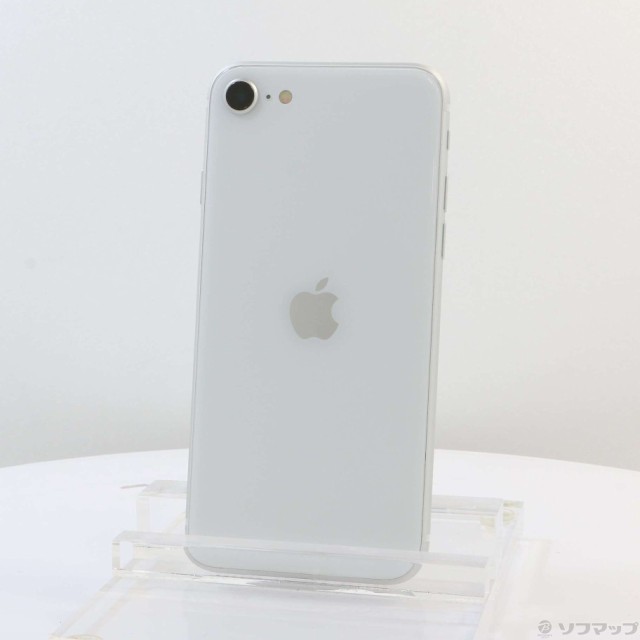 中古】Apple(アップル) iPhone SE 第2世代 64GB ホワイト MHGQ3J／A SIMフリー 温かかっ 【198-