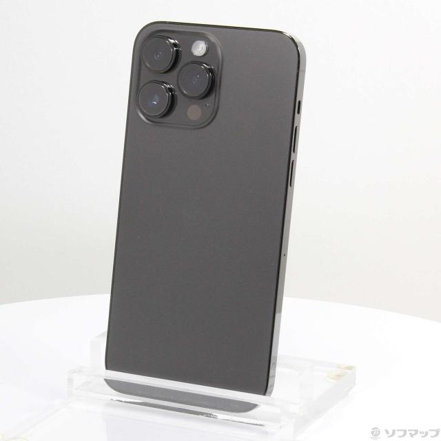 中古)Apple iPhone14 Pro Max 256GB スペースブラック MQ9A3J/A SIM 