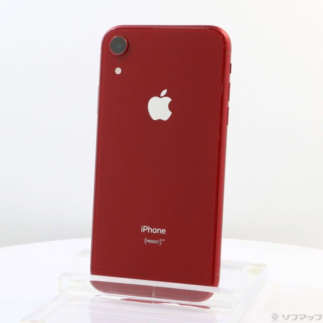 中古)Apple iPhoneXR 128GB プロダクトレッド MT0N2J/A SIMフリー(368-ud)の通販は - 携帯電話本体