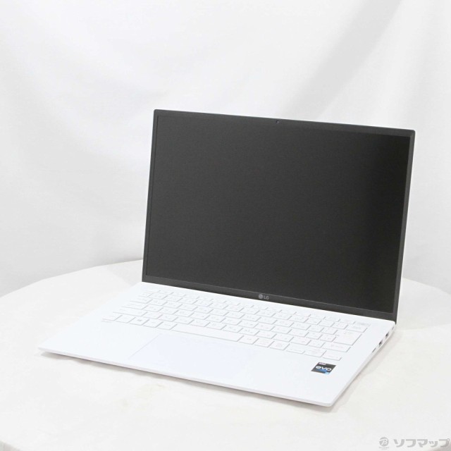 (中古)LG (展示品) LG gram 14 14ZB90R-MR54J1 スノーホワイト(344-ud)