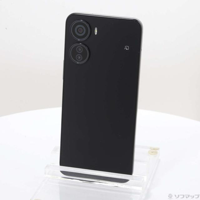 (中古)ZTE Libero 5G IV 128GB ブラック ZESCD3 Y!mobile SIMフリー(349-ud)