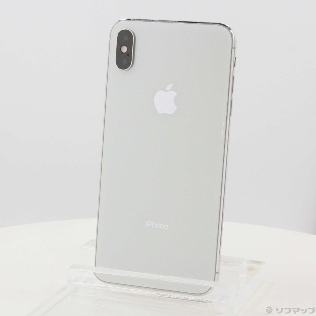 (中古)Apple iPhoneXS Max 256GB シルバー MT6V2J/A SIMフリー(348-ud)