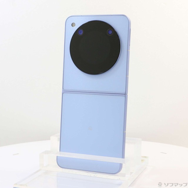 (中古)ZTE Libero Flip 128GB ブルー A304ZT Y!mobile(262-ud)の通販は