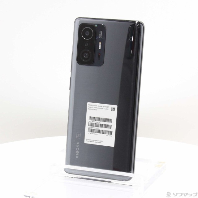 中古)Xiaomi Xiaomi 11T Pro 128GB メテオライトグレー 2107113SR SIMフリー(262-ud) 携帯電話本体