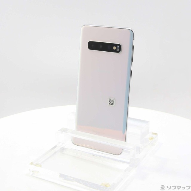 (中古)SAMSUNG GALAXY S10 128GB プリズムホワイト SC-03L docomoロック解除SIMフリー(344-ud)の通販は