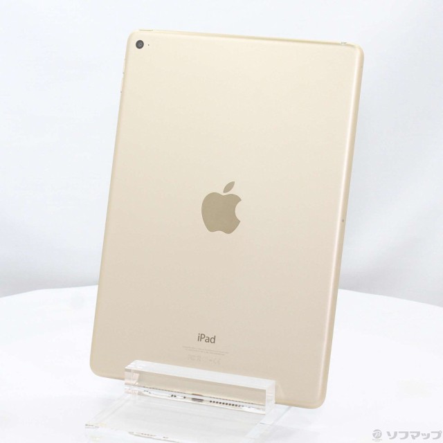 (中古)Apple iPad Air 2 128GB ゴールド MH1J2J/A Wi-Fi(198-ud)