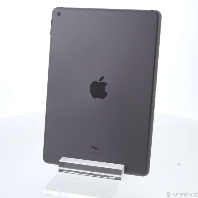 中古)Apple iPad 第8世代 128GB スペースグレイ MYLD2J/A Wi-Fi(344-ud)