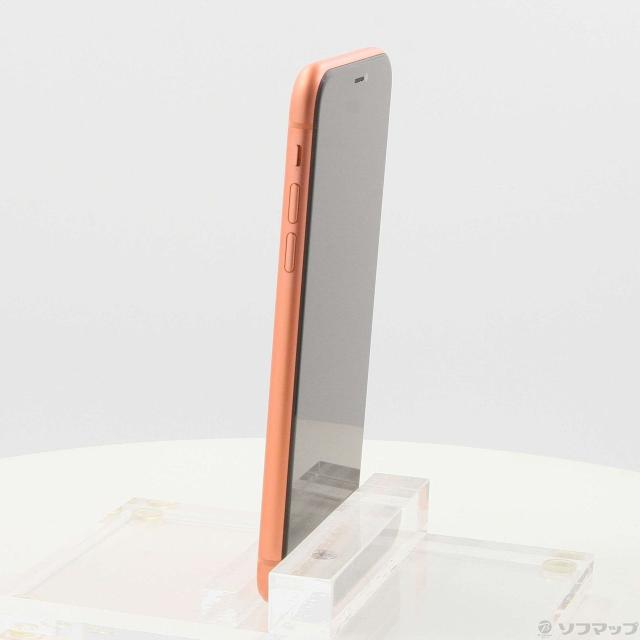 中古)Apple iPhoneXR 128GB コーラル MT0T2J/A SoftBank(305-ud)の通販  