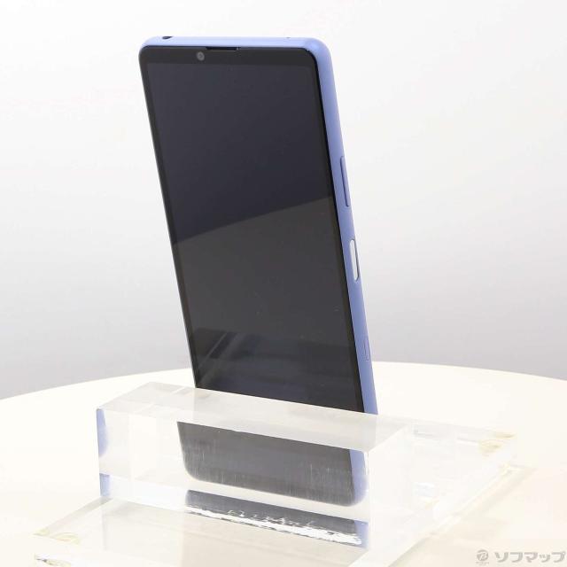 中古)SONY Xperia 10 III 128GB ブルー SO-52B docomoロック解除