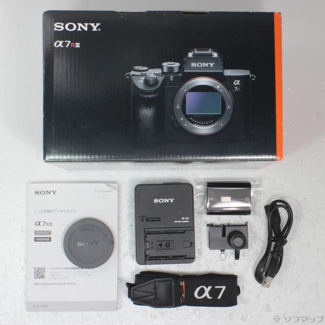 【美品】SONY α7RIII ILCE-7RM3 おまけ付き！ α（ソニー） ソニー SONY α7RIII ILCE-7RM3 ボディ フルサイズ ミラー